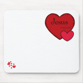 Mousepad "Jesus é meu Senhor!"