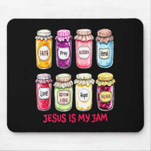 Mousepad Jesus É Minha Paixão E Estou Aqui Para Difundi-Lo