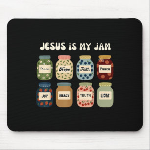 Mousepad Jesus É Minha Paixão Fé Cristã Religiosa Versículo