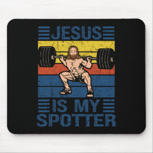Mousepad Jesus É O Meu Pesadelo Cristão Mais Importante