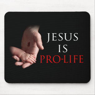 Mousepad Jesus é Pro-Vida