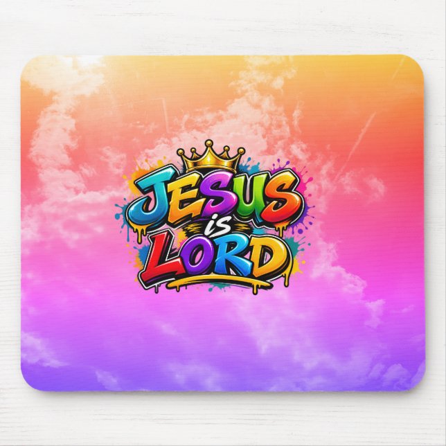 Mousepad Jesus é Senhor (Frente)