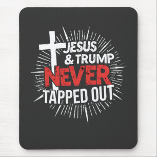 Mousepad Jesus e Trump nunca foram presos