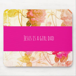 Mousepad Jesus é um pai de menina