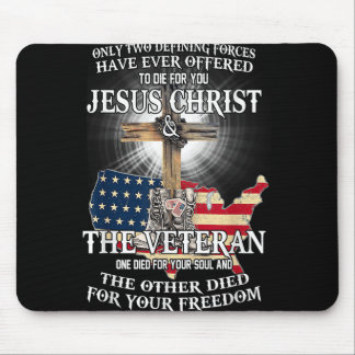 Mousepad Jesus E Veterano, Morreu Pela Sua Alma E Pelo Seu 