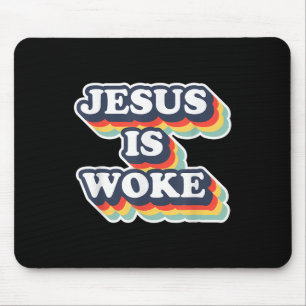 Mousepad Jesus engraçado está acordado Color Jesus citações