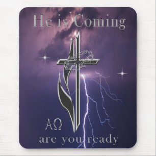 Mousepad Jesus está vindo