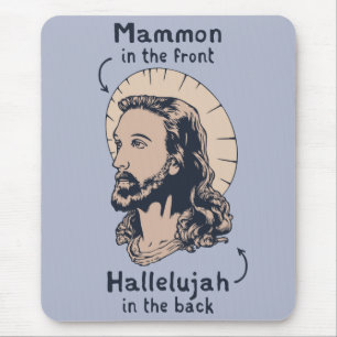 Mousepad Jesus Mullet