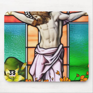 Mousepad Jesus na Cruz
