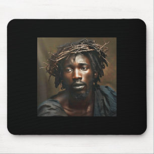 Mousepad Jesus Negro, Cristianismo, Igreja, Cristo, Jesus