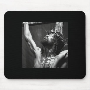 Mousepad Jesus Negro, Cristianismo, Igreja, Cristo, Jesus 0