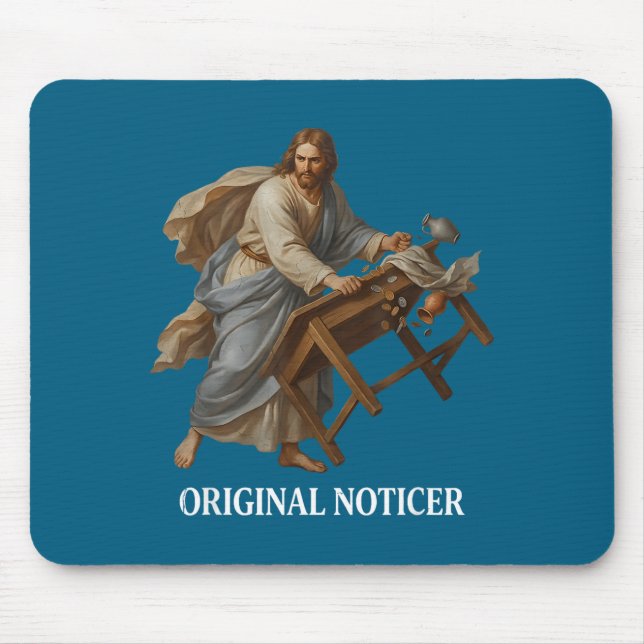 Mousepad Jesus Observador Original (Frente)