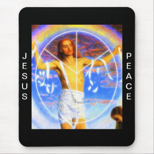 MOUSEPAD JESUS PEACE