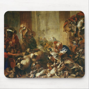 Mousepad Jesus que conduz os comerciantes do templo 2