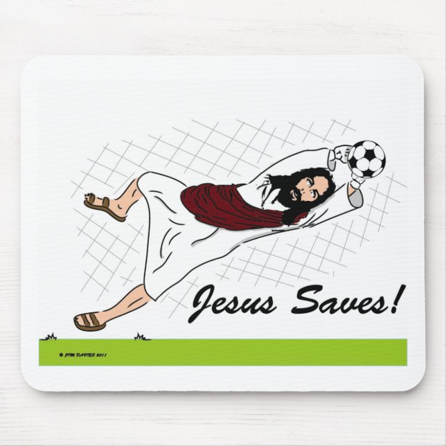 MOUSEPAD JESUS SALVAR! (Frente)