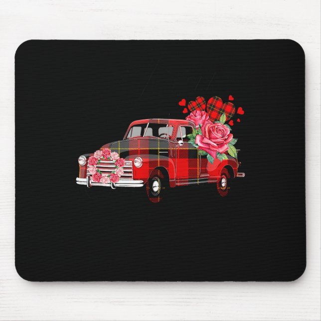Mousepad Jesus Take The Wheel Red Truck Christmas God Belie (Frente)