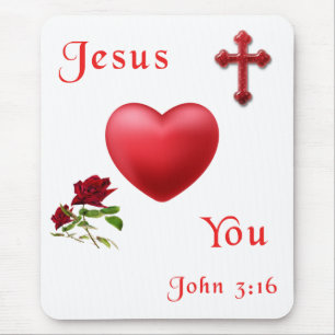 Mousepad jesus te ama