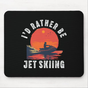 Mousepad Jet Ski Para Homens Mulheres Pai Menino Jet Ski Pi