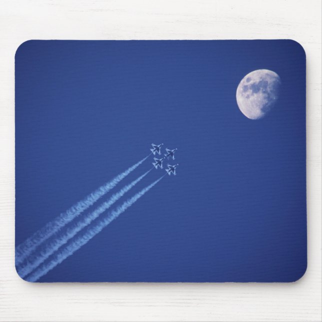 Mousepad Jets Próximo à Lua | Colúmbia Britânica (Frente)