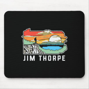 Mousepad Jim Thorpe Pensilvânia Natureza Caminhada ao Ar Li