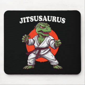 Mousepad Jitsusaurus Engraçado Jiu Jitsu Trex MMA Brasileir