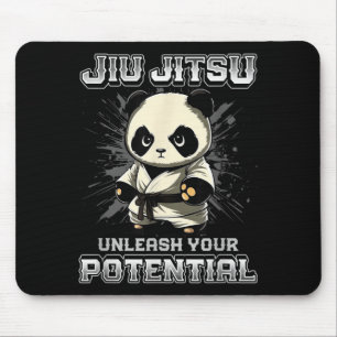 Mousepad Jiu Jitsu Brasileiro MMA e Grappling BJJ Panda