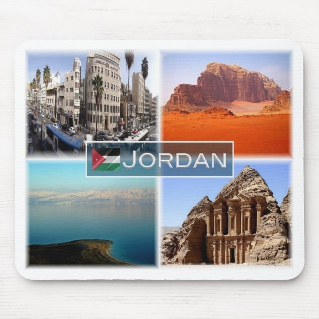 Mousepad JO Jordan - Amã - Mar Morto - (Frente)