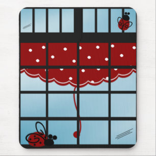 Mousepad Joaninha bonito
