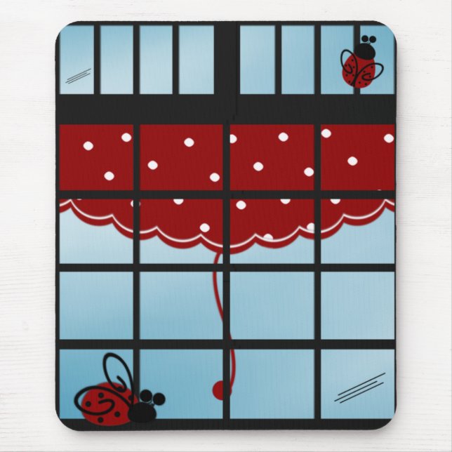 Mousepad Joaninha bonito (Frente)