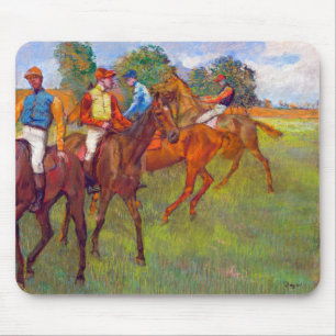 Mousepad Jockeys e Race Horses, Edgar Degas
