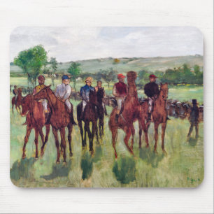 Mousepad Jockeys e Race Horses, Edgar Degas