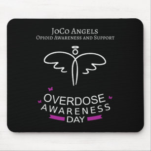 Mousepad JoCo Angela Sensibilização para a Sobredosagem Dia