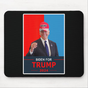 Mousepad Joe Biden engraçado para eleição Trump 2024 Use um
