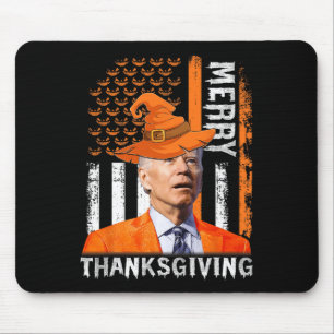 Mousepad Joe Biden Happy Halloween Feliz Ação de Graças US