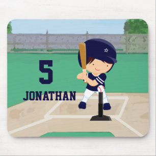 Mousepad Jogador bonito personalizado dos desenhos animados