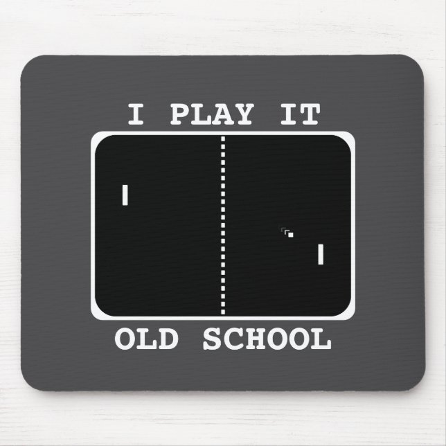 Mousepad Jogador da Escola Antiga (Frente)