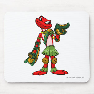 Mousepad Jogador da ilha do mistério de Nimmo