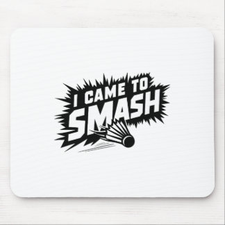 Mousepad Jogador de Badminton Engraçado Humor Chupa