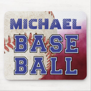 Mousepad Jogador de baseball russo moderno e personalizado