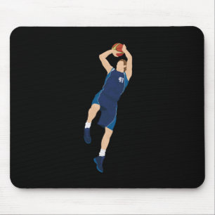 Mousepad Jogador de Basquete 3 Pontos
