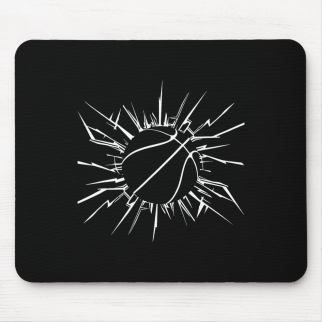 Mousepad Jogador de basquete de Impressão divertido (Frente)