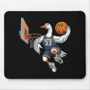 Mousepad Jogador de Basquete Engraçado Slam Dunk Lovers Spo