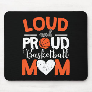 Mousepad Jogador de basquete Hoop Junkie Dia de as mães Mam