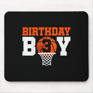Mousepad Jogador de basquete infantil de 3 anos