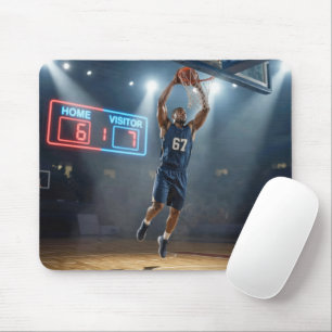 Mousepad Jogador de Basquete Número 67 Arremesso