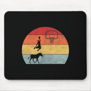 Mousepad Jogador de basquete treinador Esporte passeata de
