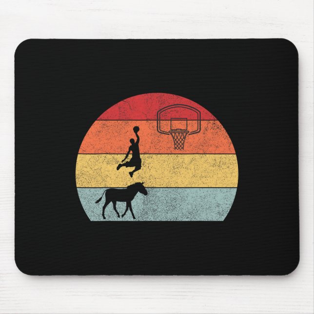 Mousepad Jogador de basquete treinador Esporte passeata de  (Frente)