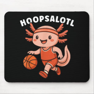 Mousepad Jogador de basquetebol masculino jovem jogador de