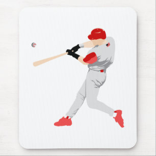Mousepad Jogador de beisebol americano