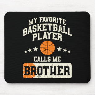 Mousepad Jogador de Bysketbyll Favorito Byller da Família I